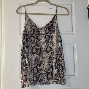 Snake Print Cami